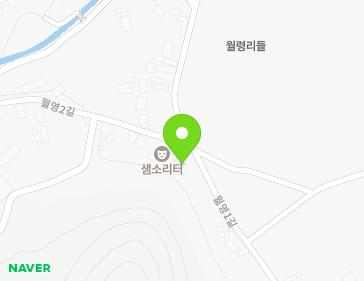 전북특별자치도 정읍시 월영2길 1 (쌍암동) 지도