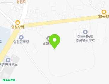 전북특별자치도 정읍시 영원면 말목장터로 10 (영원교회) 지도