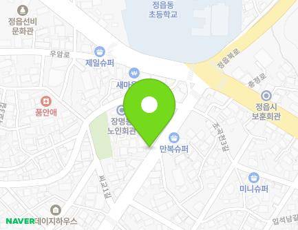 전북특별자치도 정읍시 관통로 14 (장명동, 누나분식) 지도