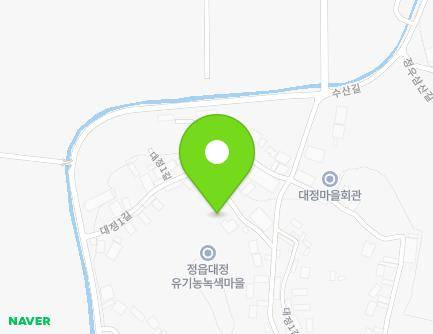 전북특별자치도 정읍시 정우면 대정2길 45 (대정교회) 지도
