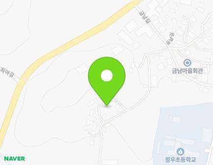 전북특별자치도 정읍시 정우면 금남길 12-21 지도