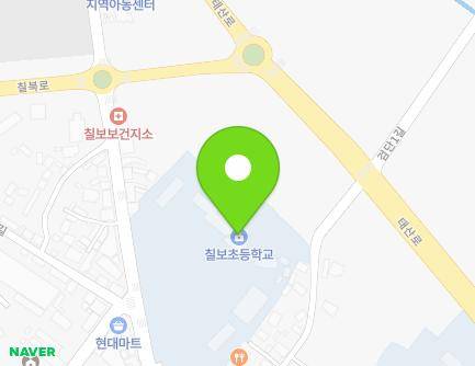 전북특별자치도 정읍시 칠보면 칠보중앙로 130 (칠보초등학교) 지도