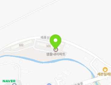 전북특별자치도 정읍시 태인면 태용신길 29 (샘들내아파트) 지도