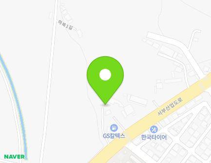 전북특별자치도 정읍시 서부산업도로 465-6 (하북동, 유한회사서영건설) 지도