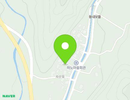 전북특별자치도 진안군 동향면 자산길 27-3 (하노경모정) 지도