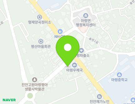 전북특별자치도 진안군 마령면 서평로 188 (풍년방앗간) 지도