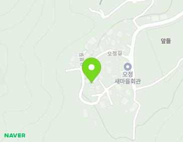 전북특별자치도 진안군 백운면 오정길 26-15 지도