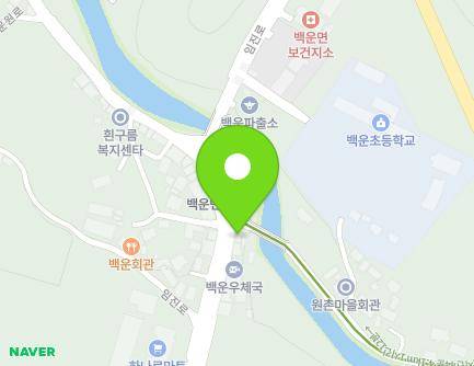 전북특별자치도 진안군 백운면 임진로 1324 (양자강) 지도