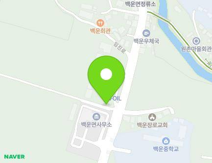 전북특별자치도 진안군 백운면 임진로 1305 (백운자율방범대) 지도