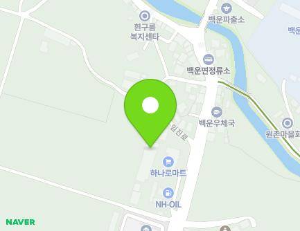 전북특별자치도 진안군 백운면 임진로 1309 (백운농협) 지도