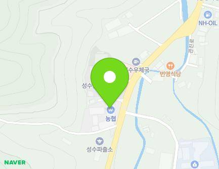 전북특별자치도 진안군 성수면 관진로 777 (성수농협) 지도