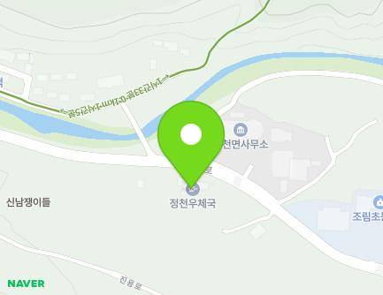 전북특별자치도 진안군 정천면 봉학로 73 (정천우체국) 지도