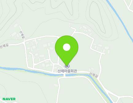 전북특별자치도 진안군 주천면 산제길 36 (산제마을회관) 지도