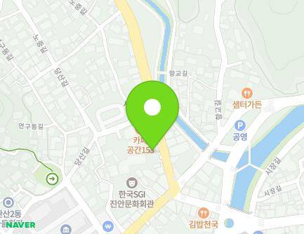 전북특별자치도 진안군 진안읍 진용로 17 (진안장로교회) 지도