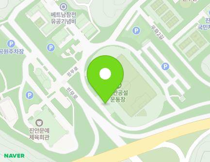 전북특별자치도 진안군 진안읍 진무로 1054-43 (진안공설운동장) 지도
