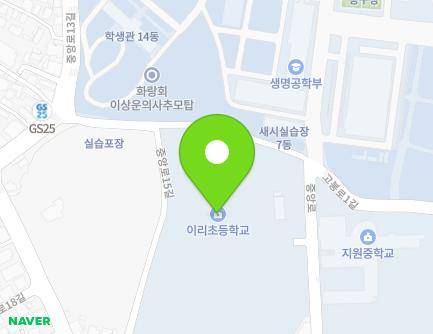 전북특별자치도 익산시 중앙로15길 20 (마동, 이리초등학교) 지도