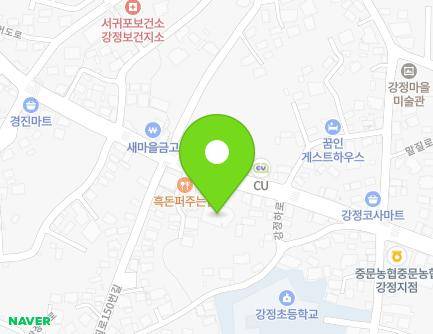 제주특별자치도 서귀포시 이어도로 578 (강정동, 강정교회) 지도