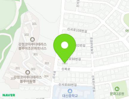 제주특별자치도 서귀포시 신북로 78 (강정동) 지도