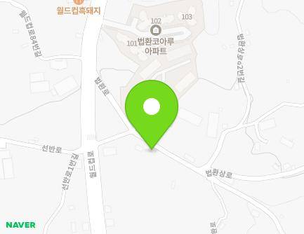 제주특별자치도 서귀포시 법환로 107 (강정동) 지도