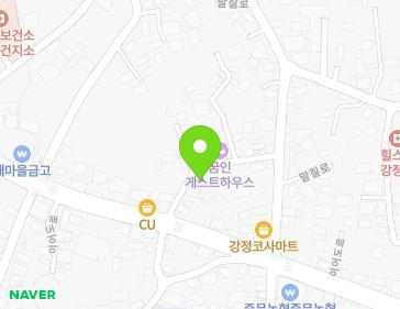 제주특별자치도 서귀포시 말질로170번길 7 (강정동) 지도