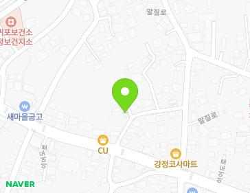 제주특별자치도 서귀포시 말질로170번길 8-1 (강정동) 지도