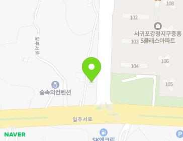 제주특별자치도 서귀포시 일주서로 82-8 (강정동) 지도
