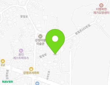 제주특별자치도 서귀포시 말질로161번길 10-8 (강정동) 지도