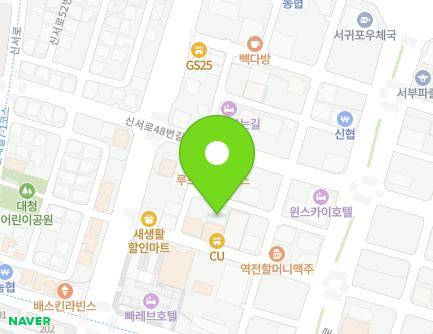 제주특별자치도 서귀포시 김정문화로27번길 13-5 (강정동) 지도