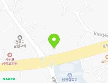 제주특별자치도 서귀포시 남원읍 일주동로 7146 (JS축산물육가공) 지도