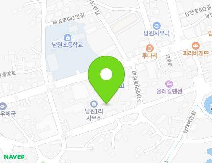 제주특별자치도 서귀포시 남원읍 남원회관로 31-1 (신호오션빌2) 지도