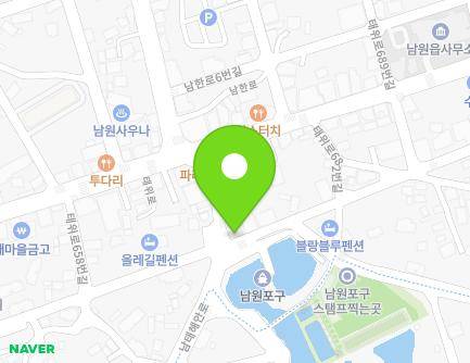 제주특별자치도 서귀포시 남원읍 남원회관로 51 (해안가민박) 지도