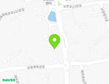 제주특별자치도 서귀포시 남원읍 남원체육관로221번길 5 지도