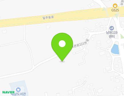 제주특별자치도 서귀포시 남원읍 남원체육관로221번길 19-25 지도