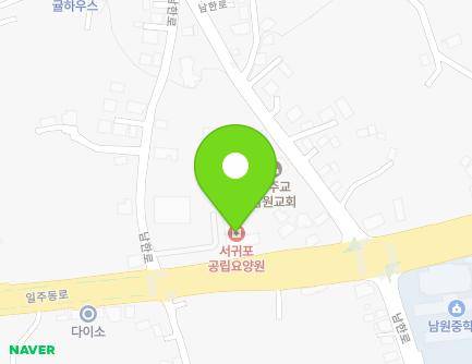 제주특별자치도 서귀포시 남원읍 일주동로 7166 지도