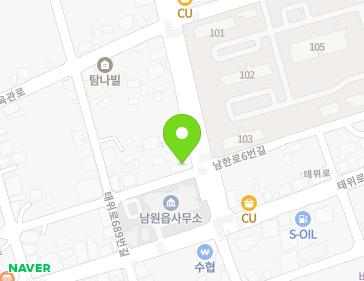 제주특별자치도 서귀포시 남원읍 남조로 5 지도