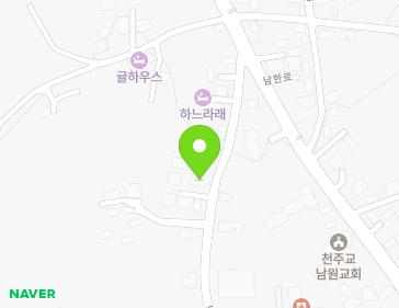 제주특별자치도 서귀포시 남원읍 남한로 75-22 지도