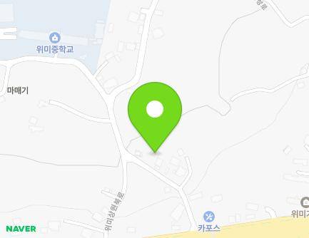 제주특별자치도 서귀포시 남원읍 위미상원북로 14 지도