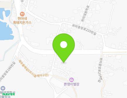 제주특별자치도 서귀포시 남원읍 위미중앙로196번길 22-5 지도