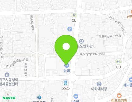 제주특별자치도 서귀포시 대정읍 하모중앙로 70 지도