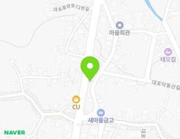 제주특별자치도 서귀포시 대포로 72 (대포동, 창고) 지도