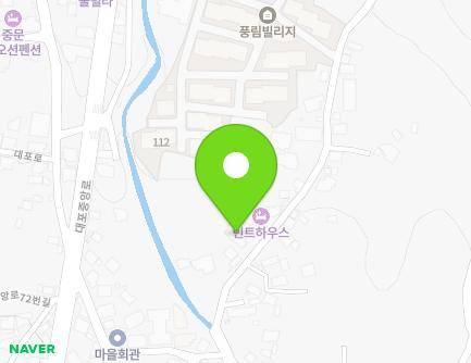 제주특별자치도 서귀포시 대포복개로 75 (대포동) 지도