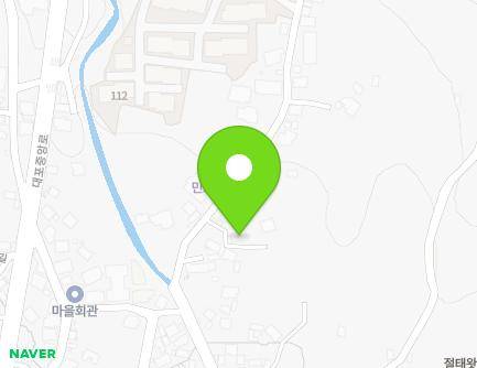 제주특별자치도 서귀포시 대포복개로 74-5 (대포동) 지도