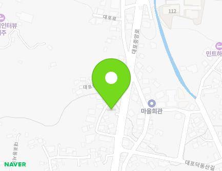 제주특별자치도 서귀포시 대포중앙로 78 (대포동) 지도