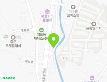 제주특별자치도 서귀포시 대포중앙로 53 (대포동) 지도