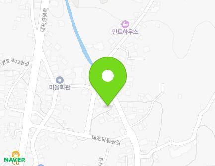 제주특별자치도 서귀포시 대포복개로 59 (대포동) 지도