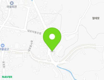 제주특별자치도 서귀포시 대포복개로 46 (대포동) 지도