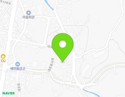 제주특별자치도 서귀포시 대포복개로 47-3 (대포동) 지도