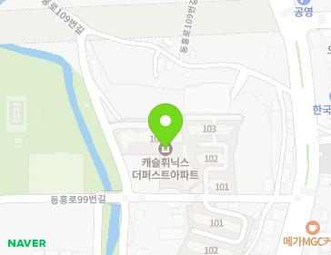 제주특별자치도 서귀포시 동홍로99번길 18-10 (동홍동, 캐슬휘닉스더퍼스트) 지도