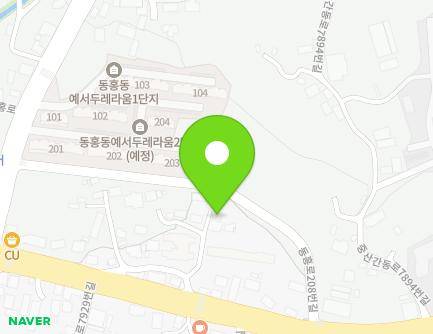 제주특별자치도 서귀포시 중산간동로7920번길 2-16 (동홍동) 지도