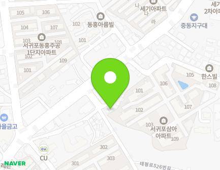 제주특별자치도 서귀포시 태평로526번길 3-6 (동홍동, 혜암토건) 지도